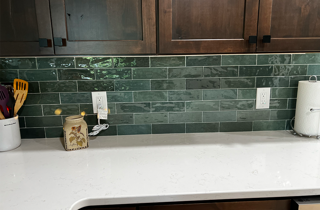 Install a Statement Backsplash